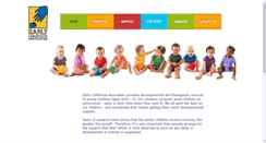 Desktop Screenshot of earlychildhoodassociates.org