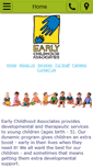 Mobile Screenshot of earlychildhoodassociates.org